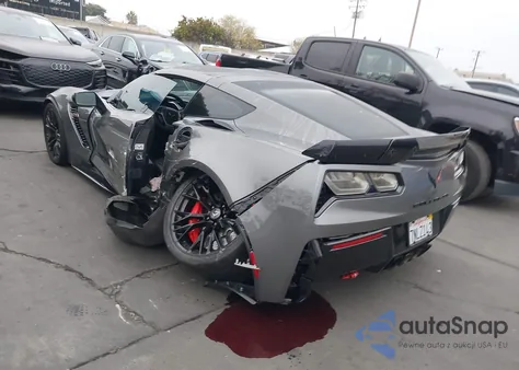 2016 Chevrolet Corvette Z06 из США, поврежденный, VIN 1G1YU2D66G5603445